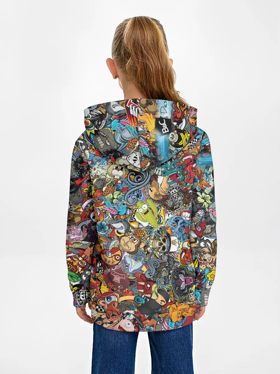 Детское худи / Стикеры