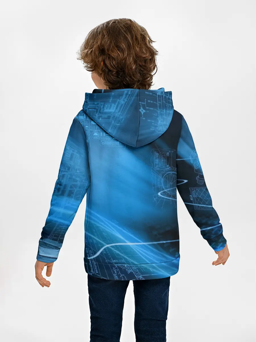 Детское худи / Чертеж