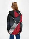 Детское худи / 3D BLACK AND RED METAL