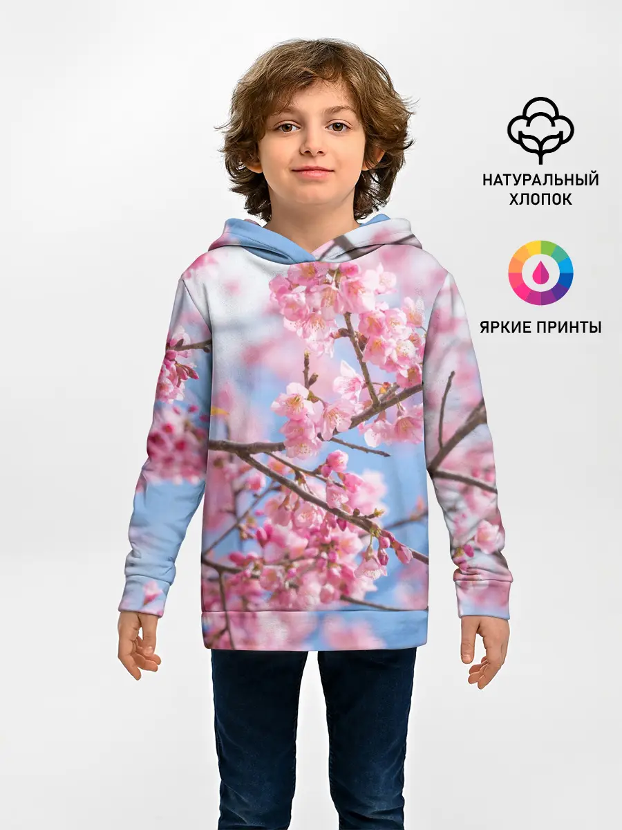 Детское худи / Ветки Сакуры
