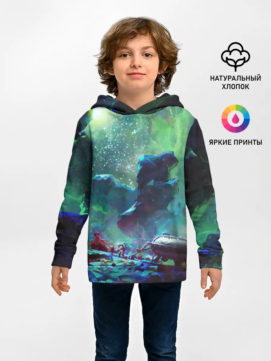 Детское худи / КОСМОС:КОСМОНАВТ