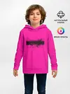 Детское худи / Гранж розовый