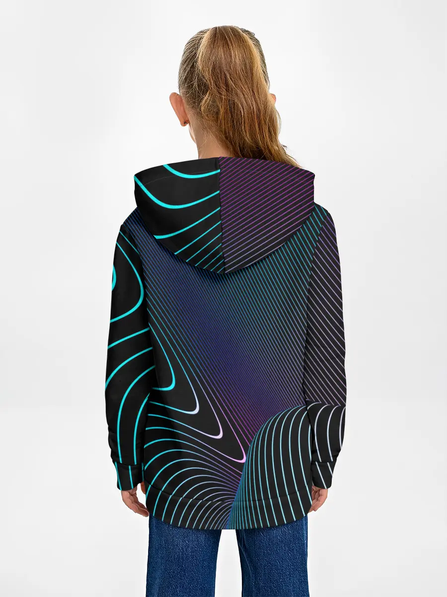 Детское худи / НЕОН STRIPES