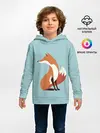 Детское худи / Лисичка минималистичная