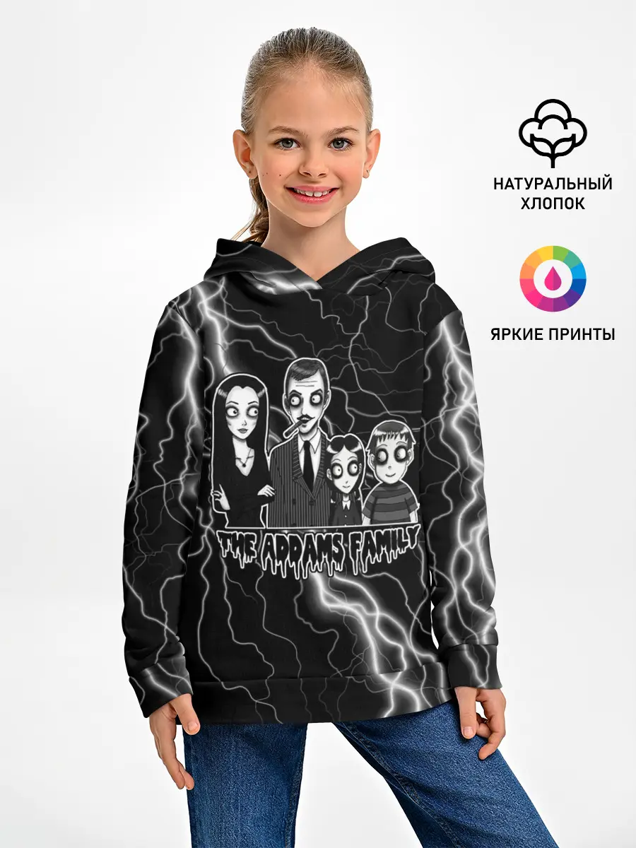 Детское худи / Addams family | Семейка Аддамс