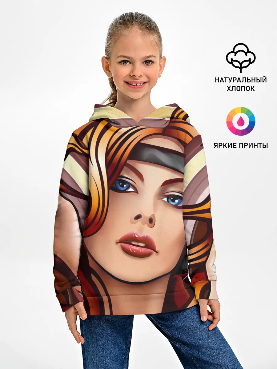 Детское худи / ДЕВУШКА