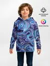 Детское худи / Синие линии