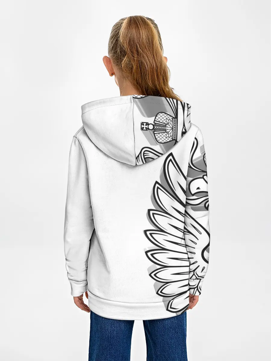 Детское худи / Russia | MSKSide 3D Logo