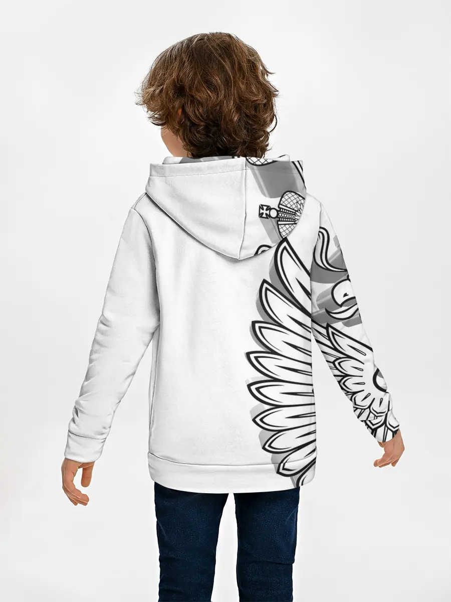 Детское худи / Russia | MSKSide 3D Logo