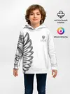Детское худи / Russia | MSKSide 3D Logo