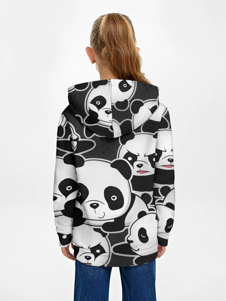 Детское худи / Смешные панды