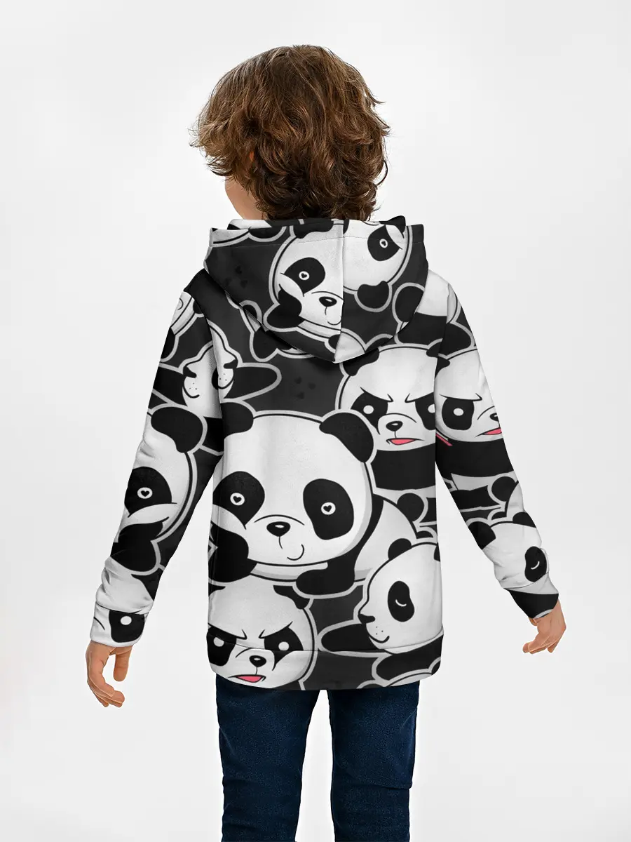 Детское худи / Смешные панды