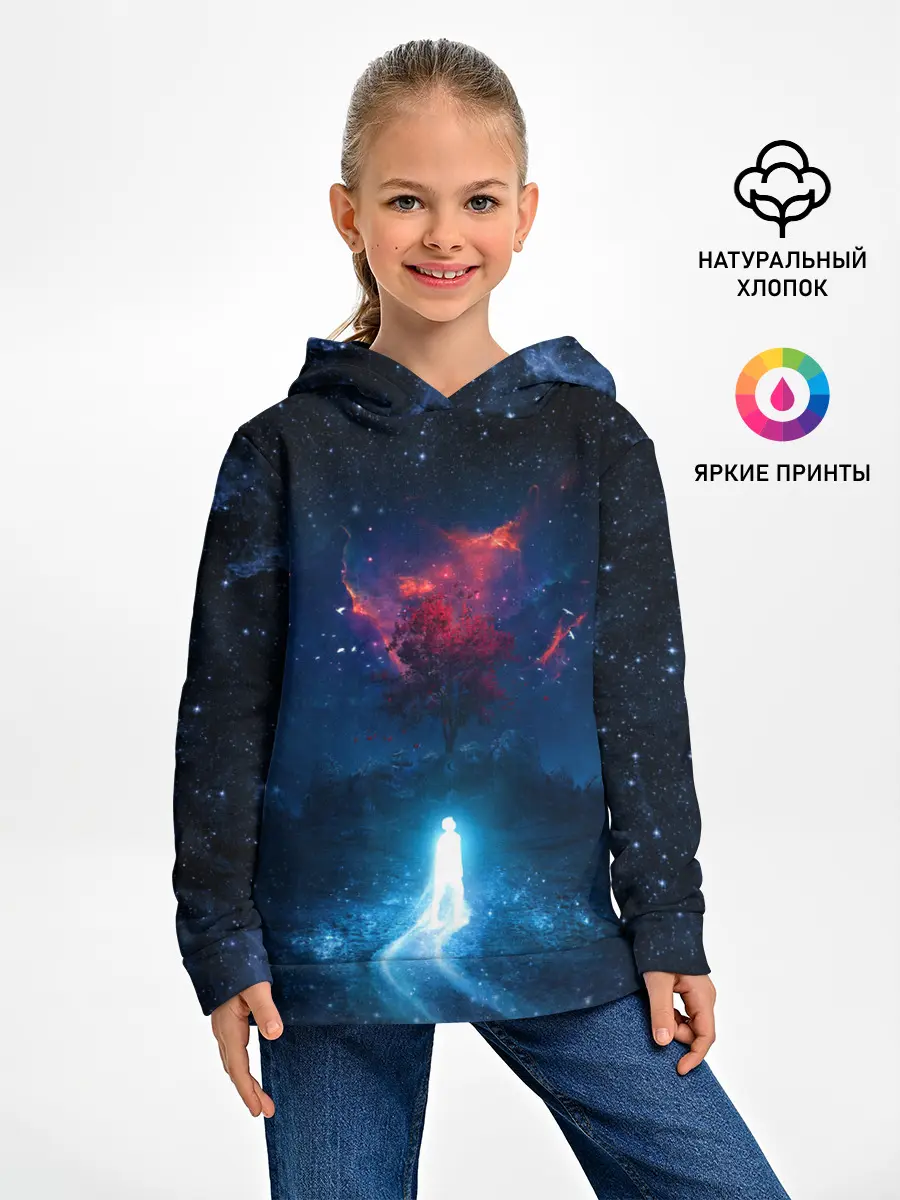 Детское худи / Душа идущая в космос | Soul space