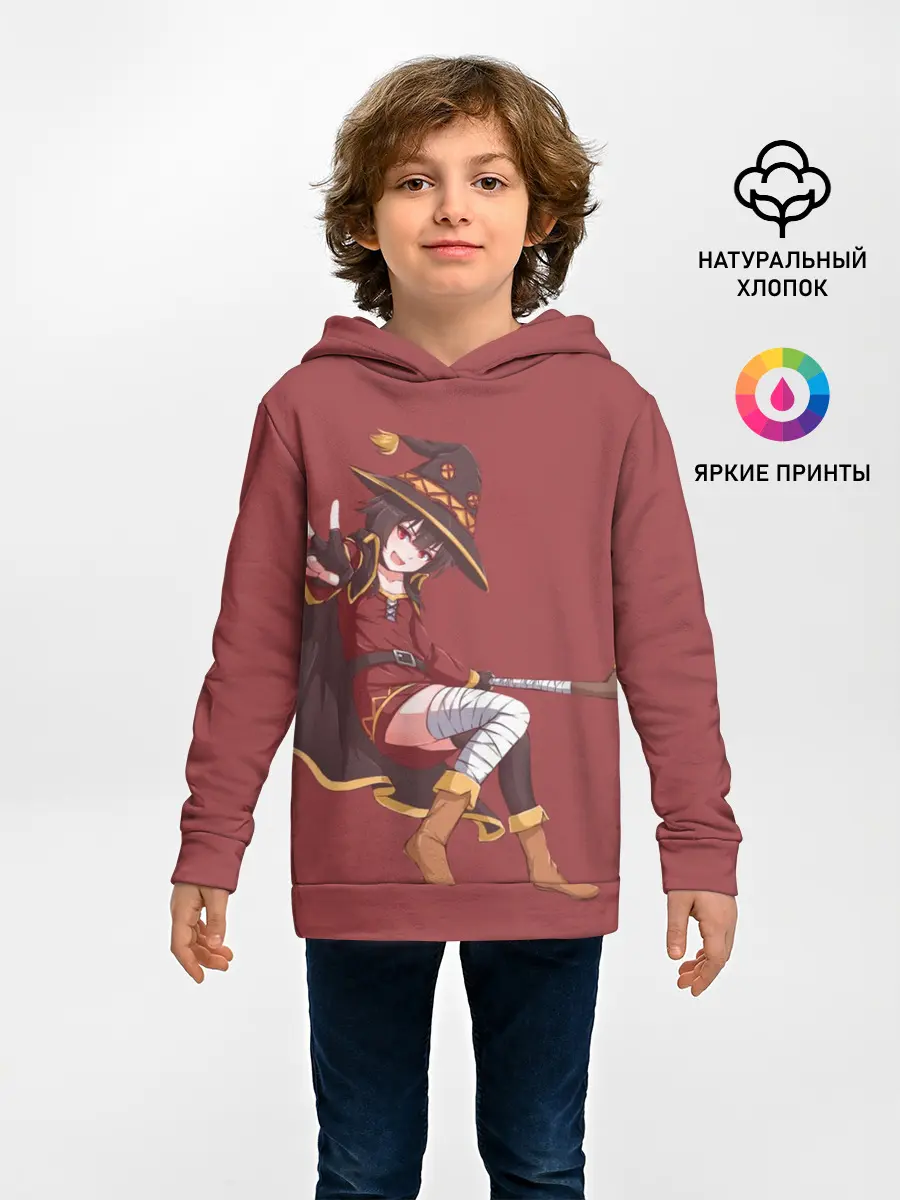 Детское худи / Megumin peace