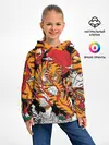 Детское худи / Самурайский тигр