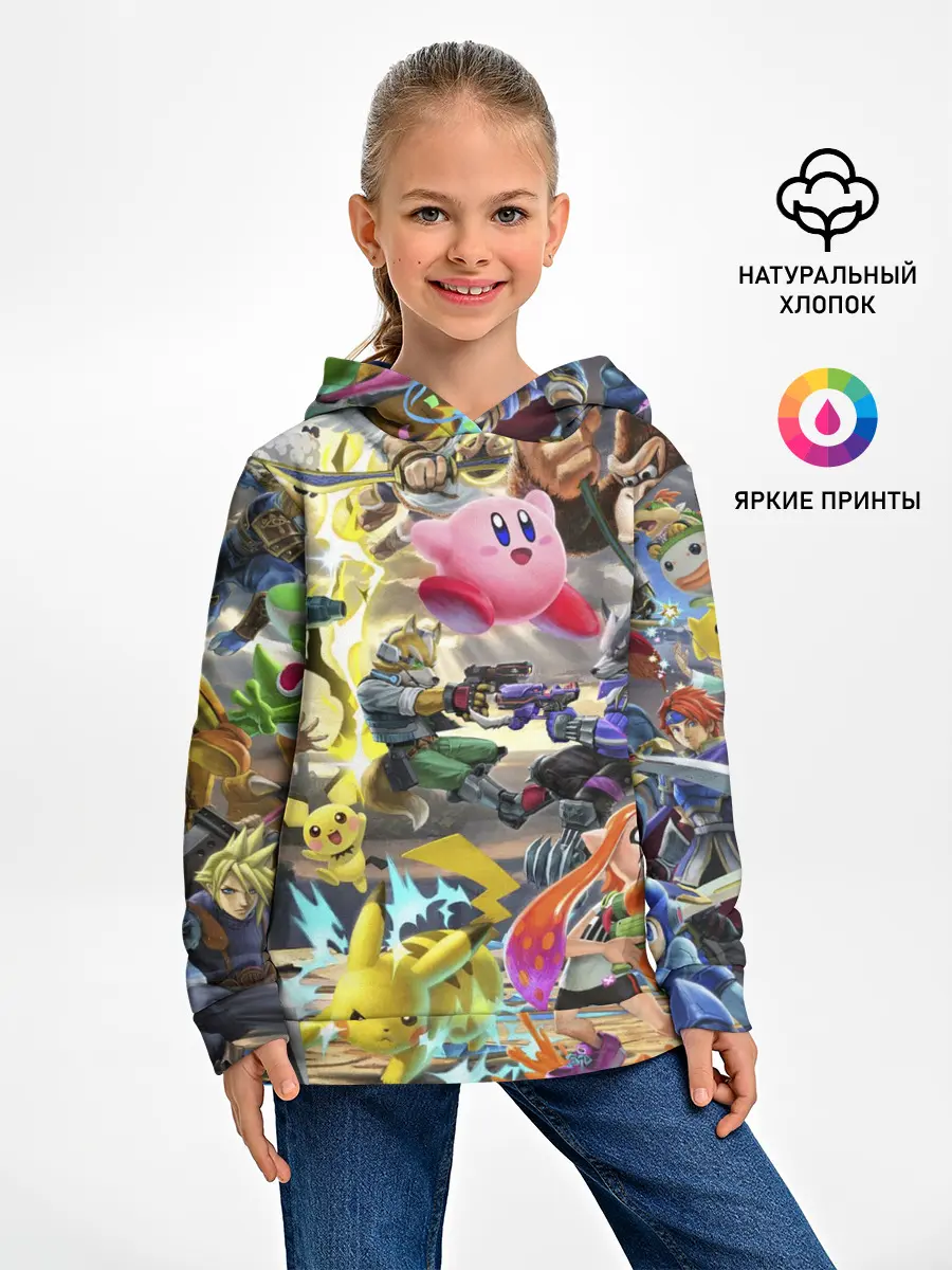 Детское худи / Super Smash World