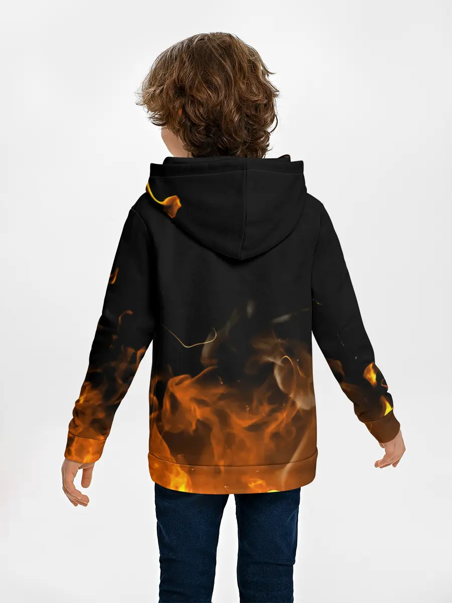 Детское худи / Секре Сваллотейл в огне Неро