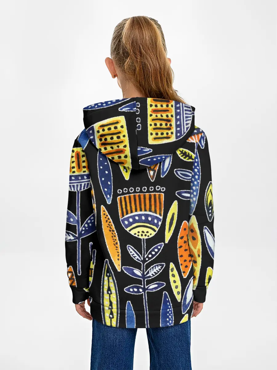 Детское худи / цветы фараона