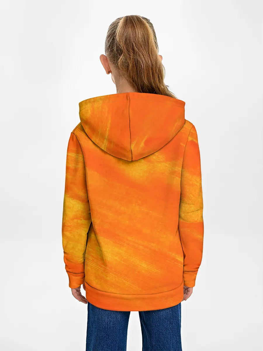 Детское худи / ОРАНЖЕВАЯ КРАСКА