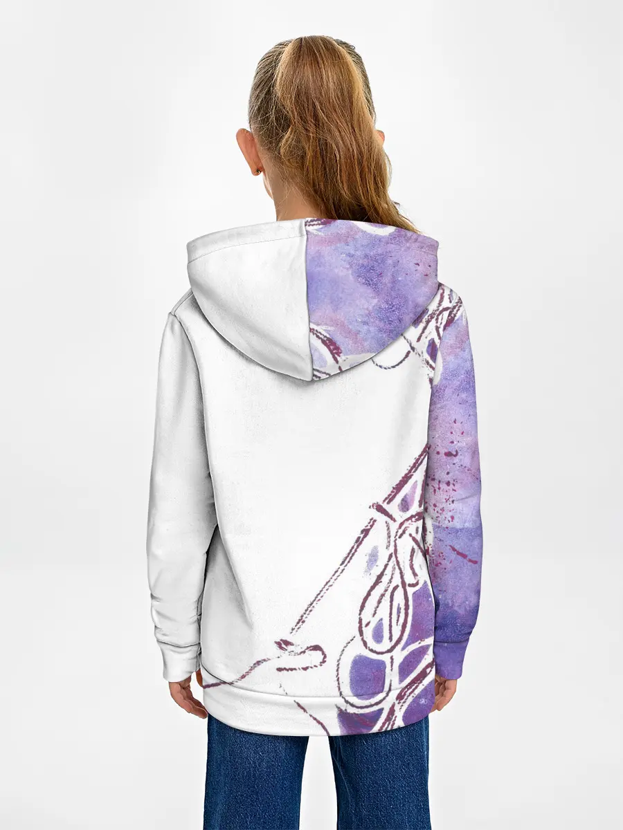 Детское худи / Фиолетовые нити