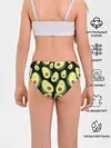 Трусы для девочек / Авокадо паттерн