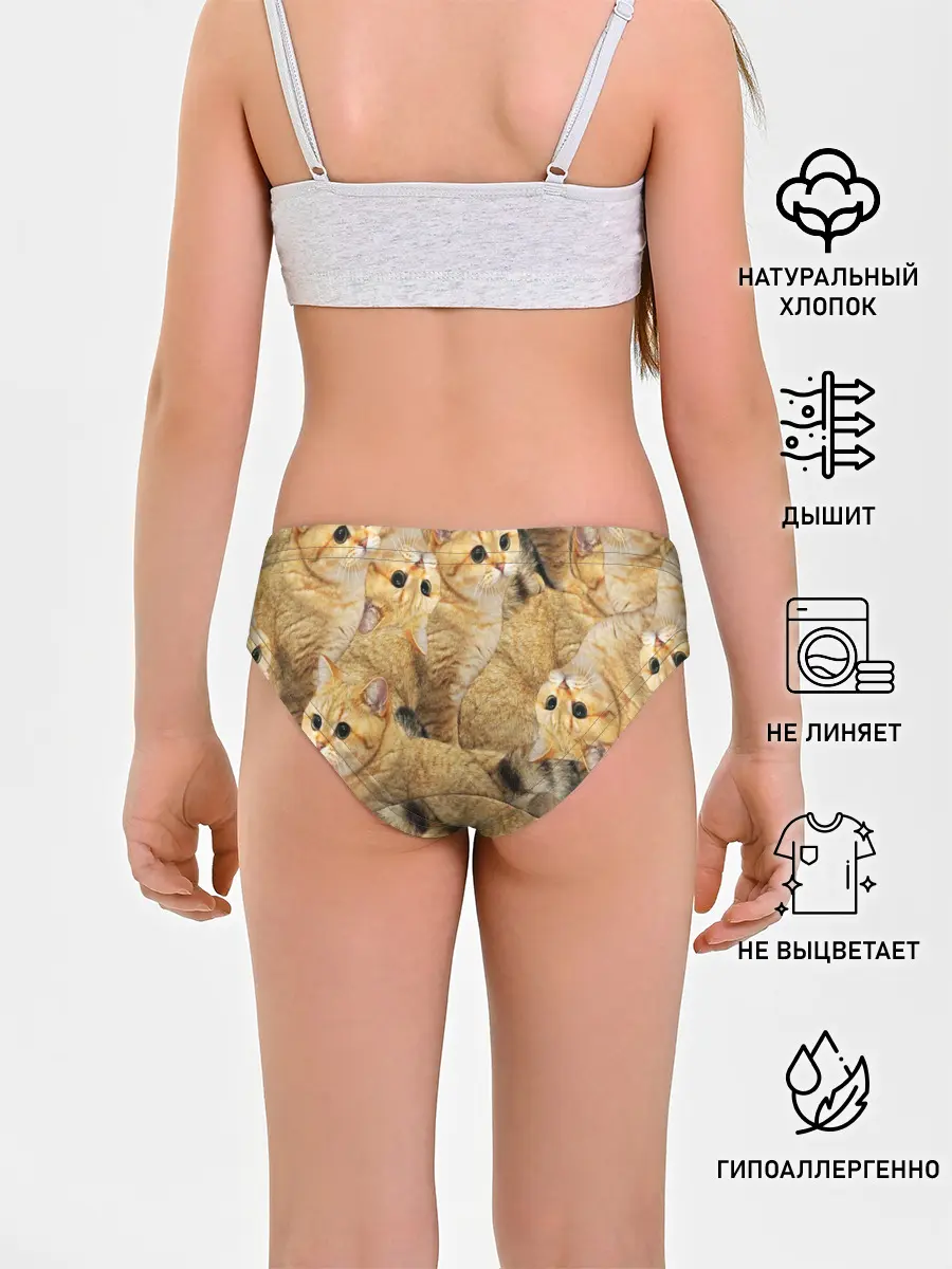 Трусы для девочек / КОТЯТУШКИ