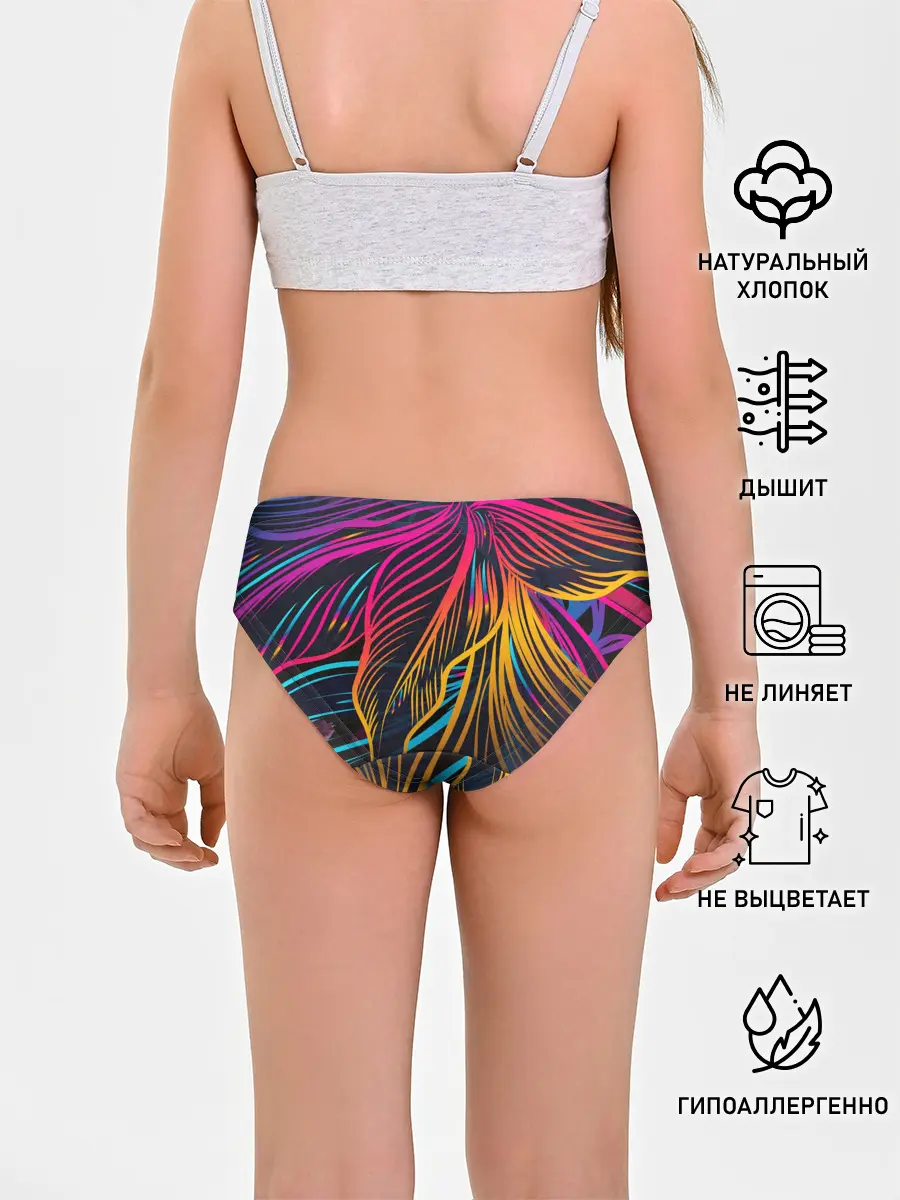 Трусы для девочек / Floral Design 3