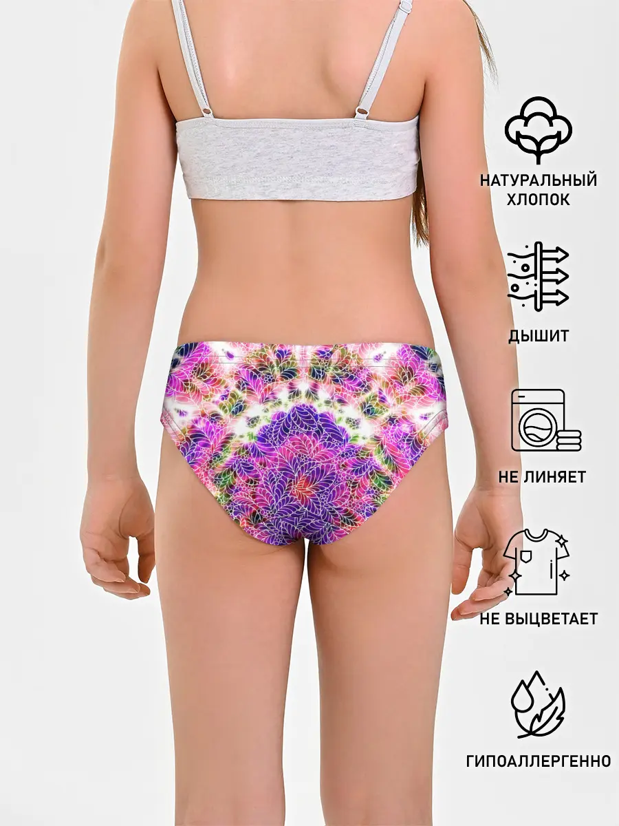 Трусы для девочек / Тай-дай