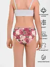 Трусы для девочек / Акварель, розы