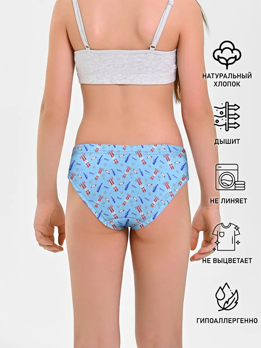 Трусы для девочек / Биатлон