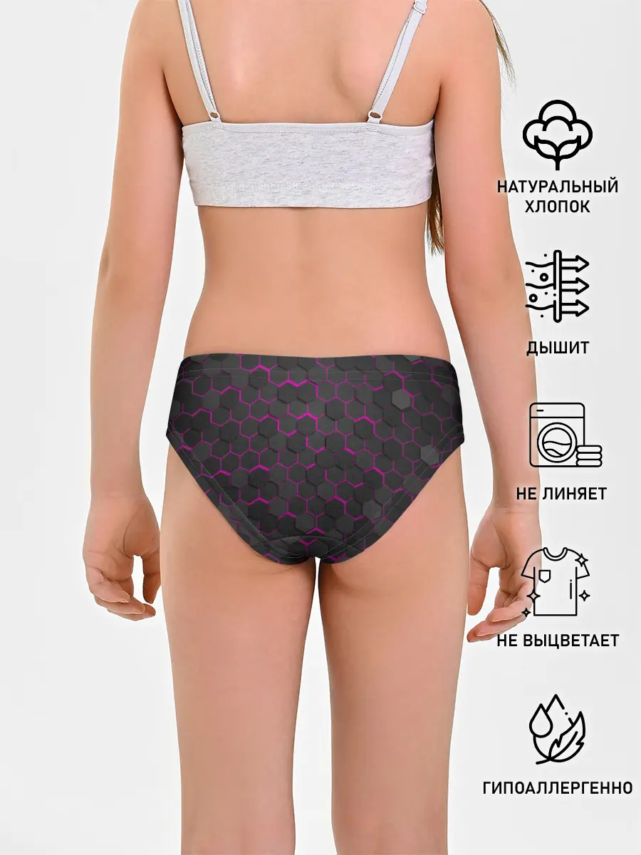 Трусы для девочек / OCTAGON розовый