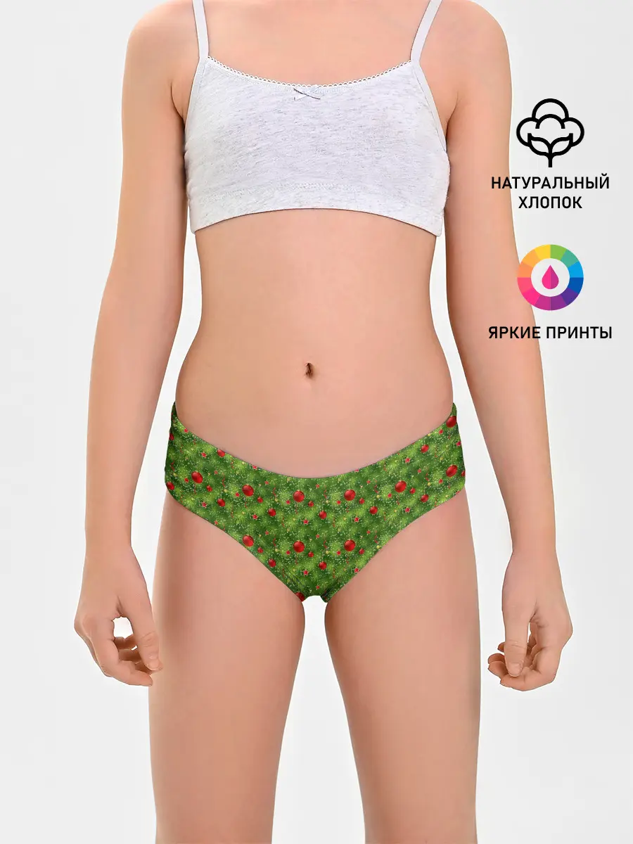 Трусы для девочек / Зелёная Ёлка