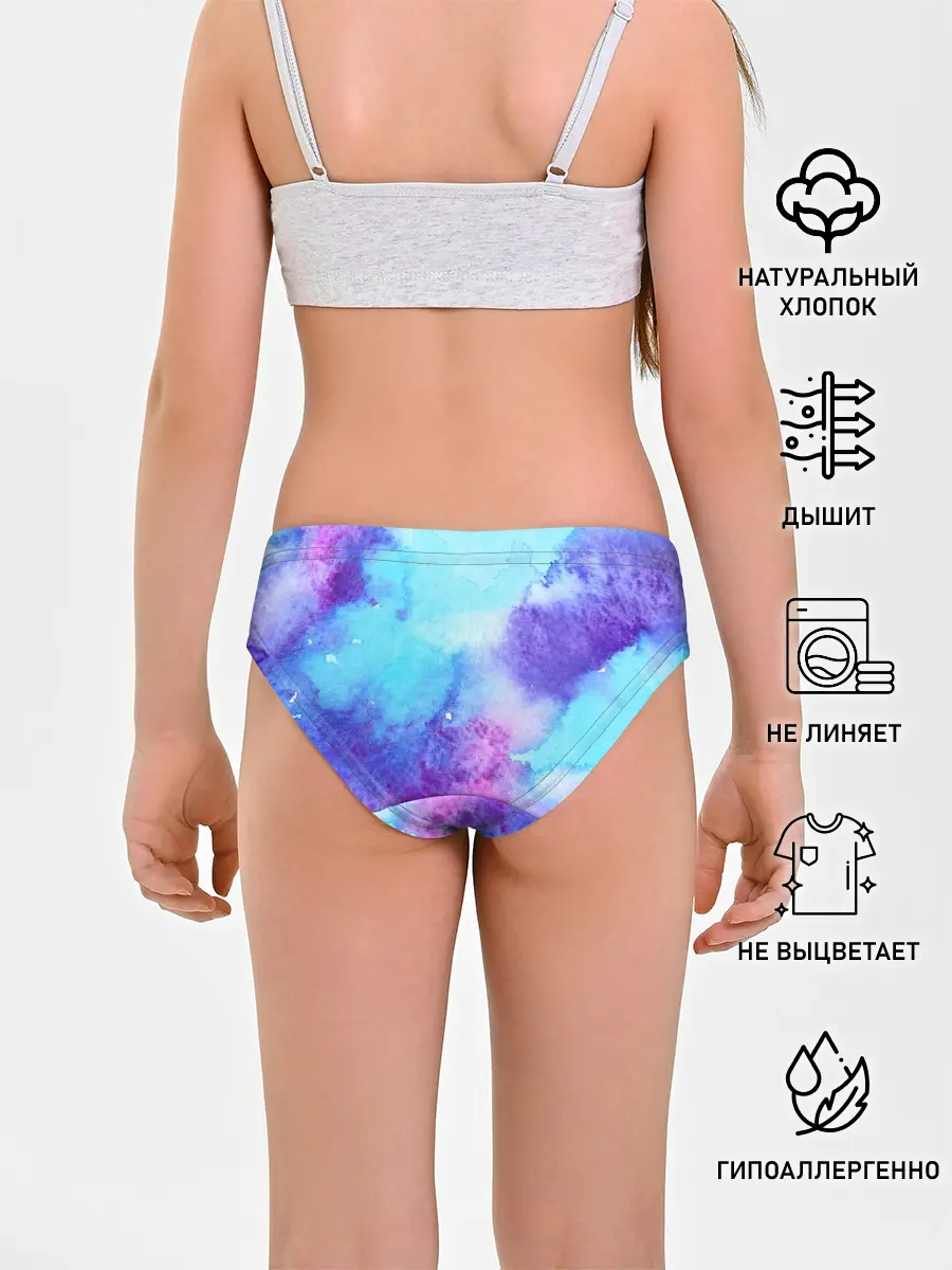 Трусы для девочек / Краски