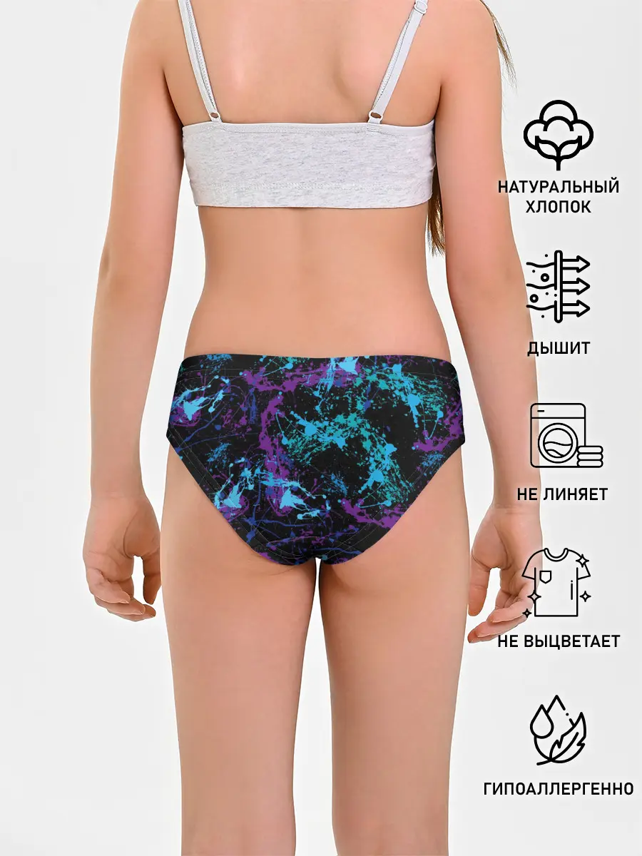 Трусы для девочек / Брызги