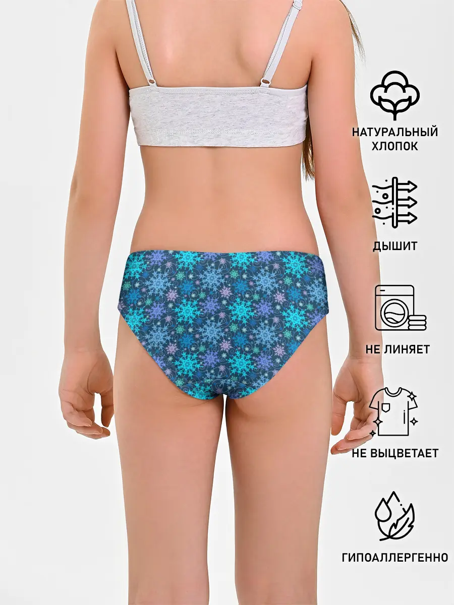 Трусы для девочек / Новогодние Узоры