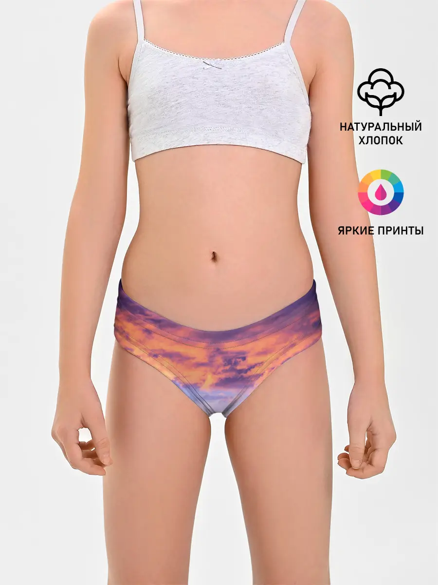 Трусы для девочек / В небе