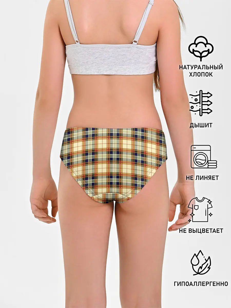 Трусы для девочек / Джентльмены Ретро