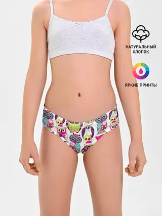 Трусы для девочек / МУДРЫЕ СОВЫ | WISE OWLS