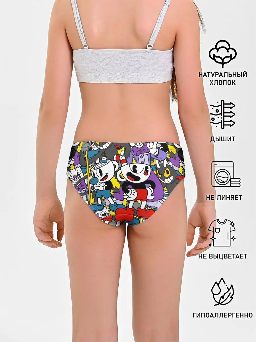 Трусы для девочек / Cuphead