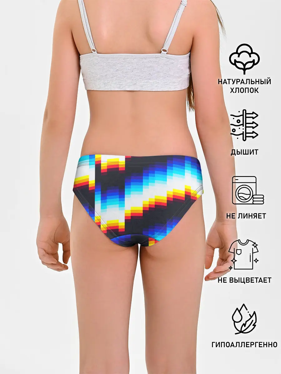 Трусы для девочек / pantone