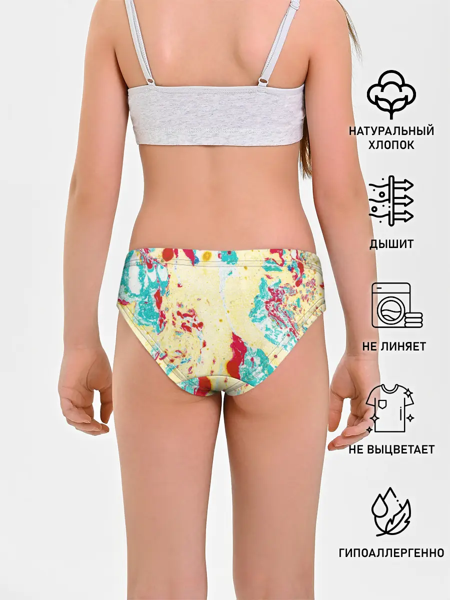 Трусы для девочек / Текстура