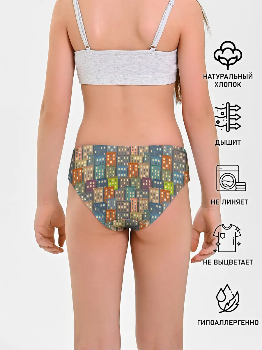 Трусы для девочек / Город