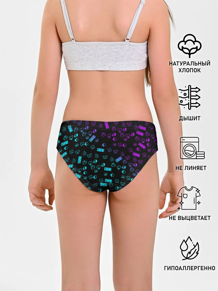 Трусы для девочек / BTS BT21