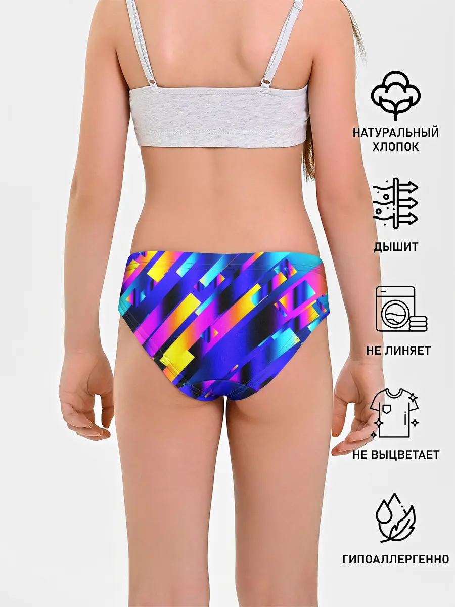 Трусы для девочек / Rectangle