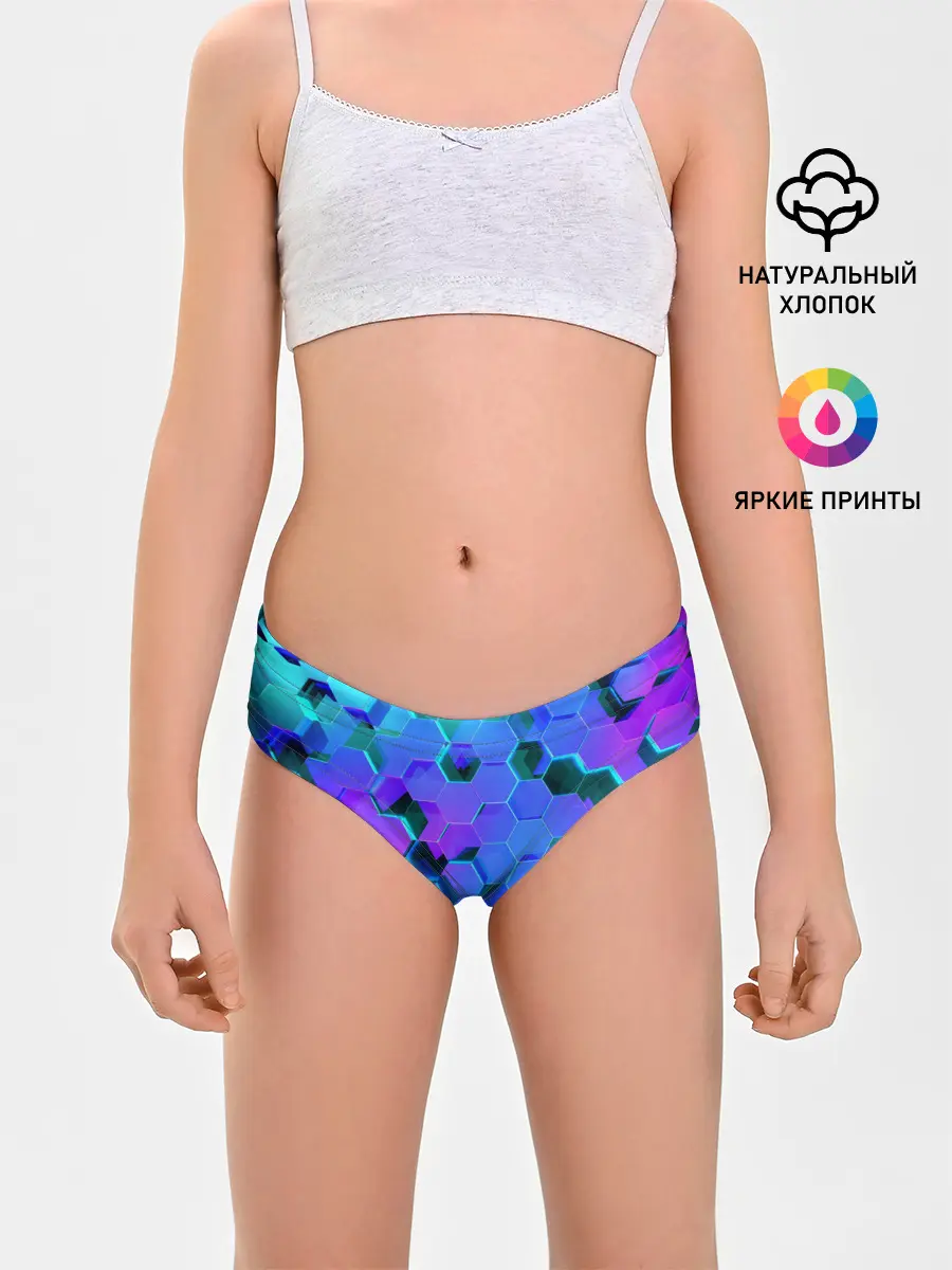 Трусы для девочек / Geometry