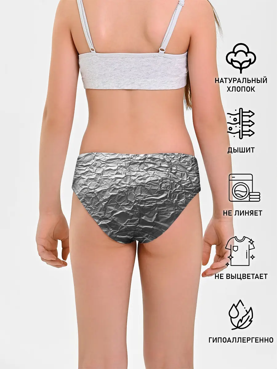 Трусы для девочек / Фольга