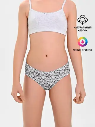 Трусы для девочек / Пингвинчики