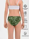 Трусы для девочек / Canvas Green Camo