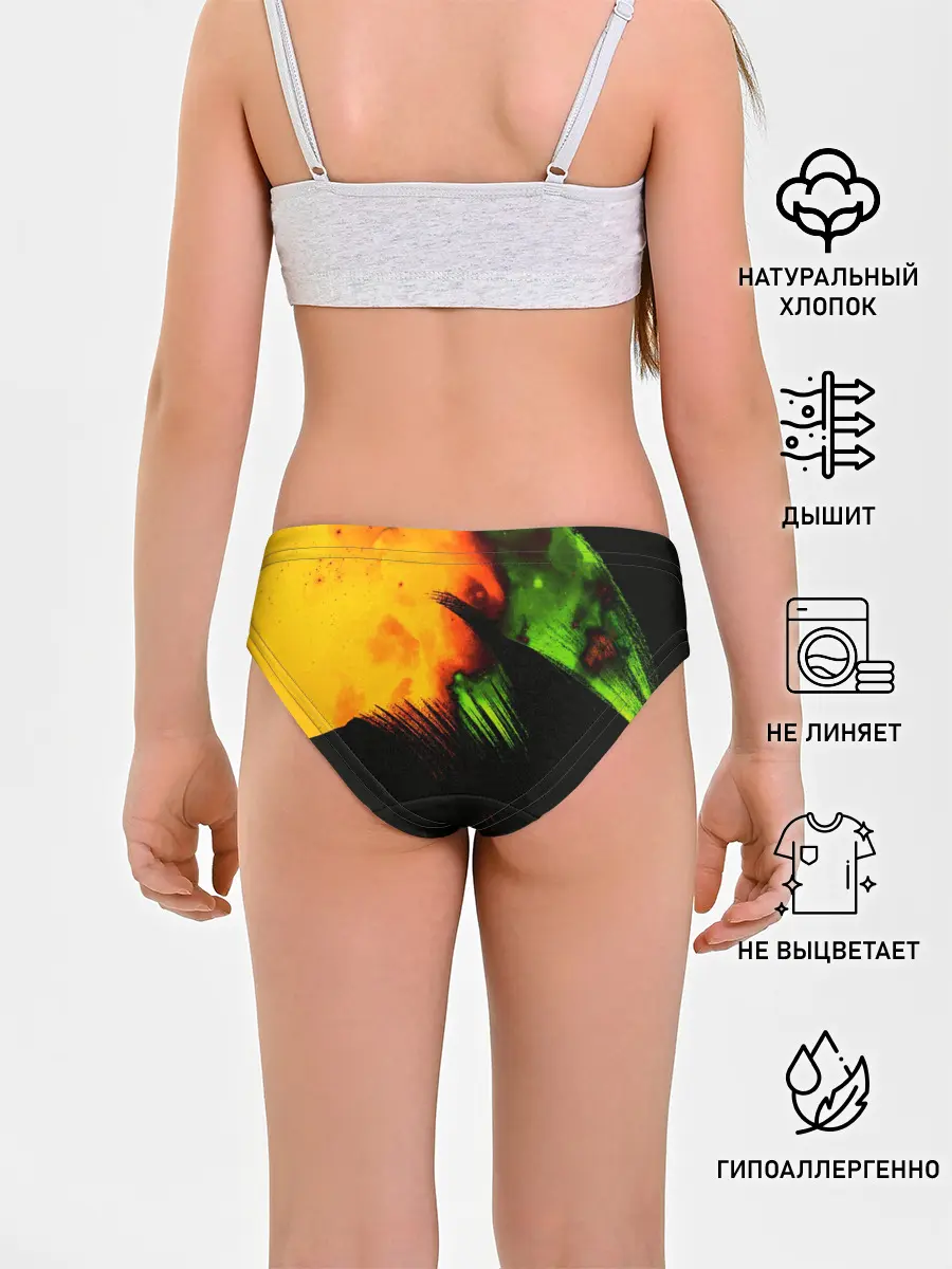 Трусы для девочек / Космос