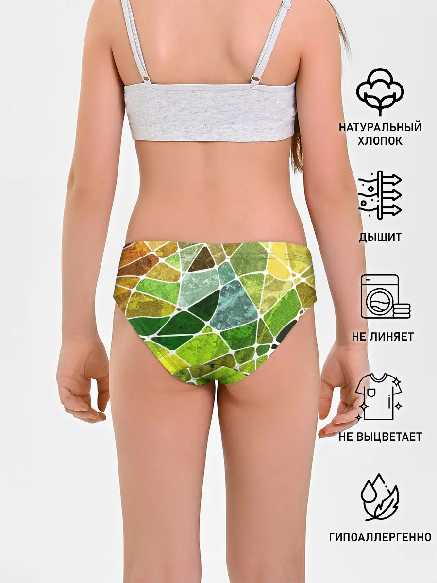 Трусы для девочек / Мозаика